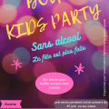 Affiche boum kids party