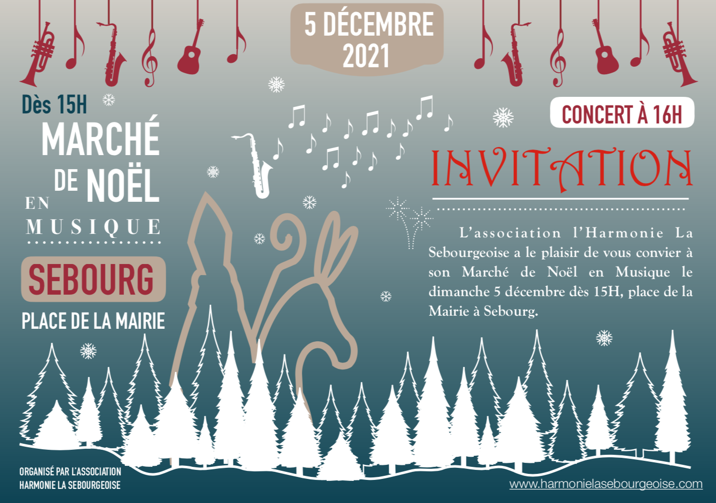 Invitation marche de noel 2021